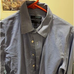 Murano slim fit dress shirt men’s medium